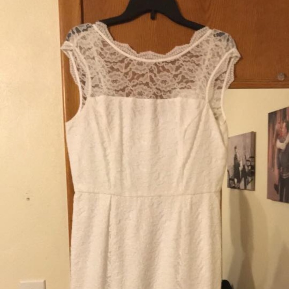 White Lace Dress